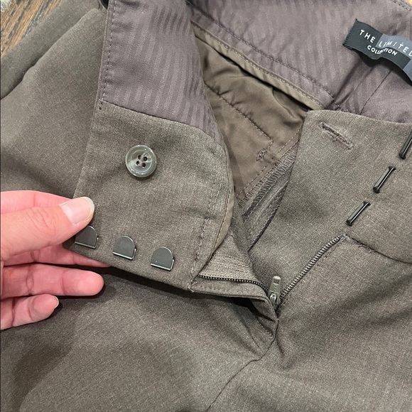 The Limited Dark Brown Cassidy Fit Trousers - Picture 3 of 4